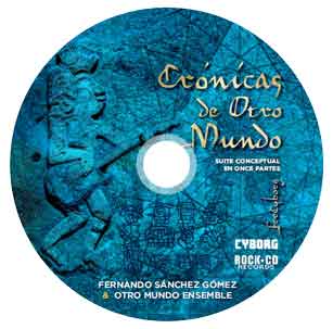 galleta del CD Crónicas de Otro Mundo