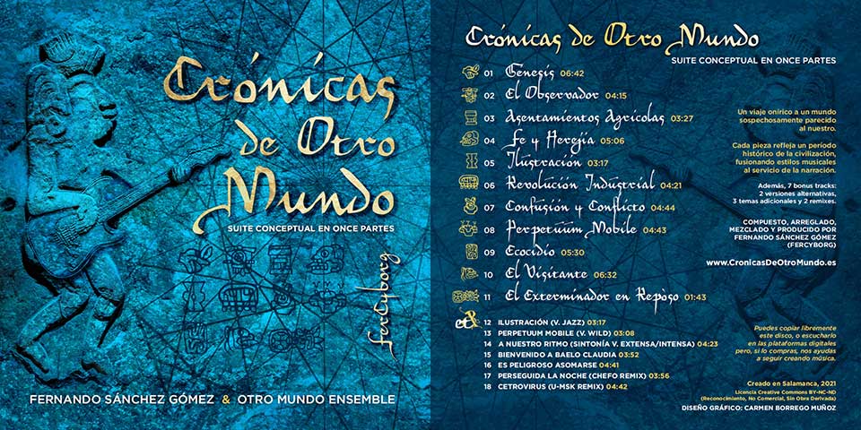 portada del CD Crónicas de Otro Mundo